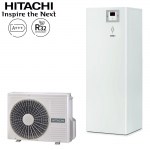 Hitachi Yutaki S Combi sarjan lämpöpumput 4-16 kW,  integroitu käyttövesivaraaja